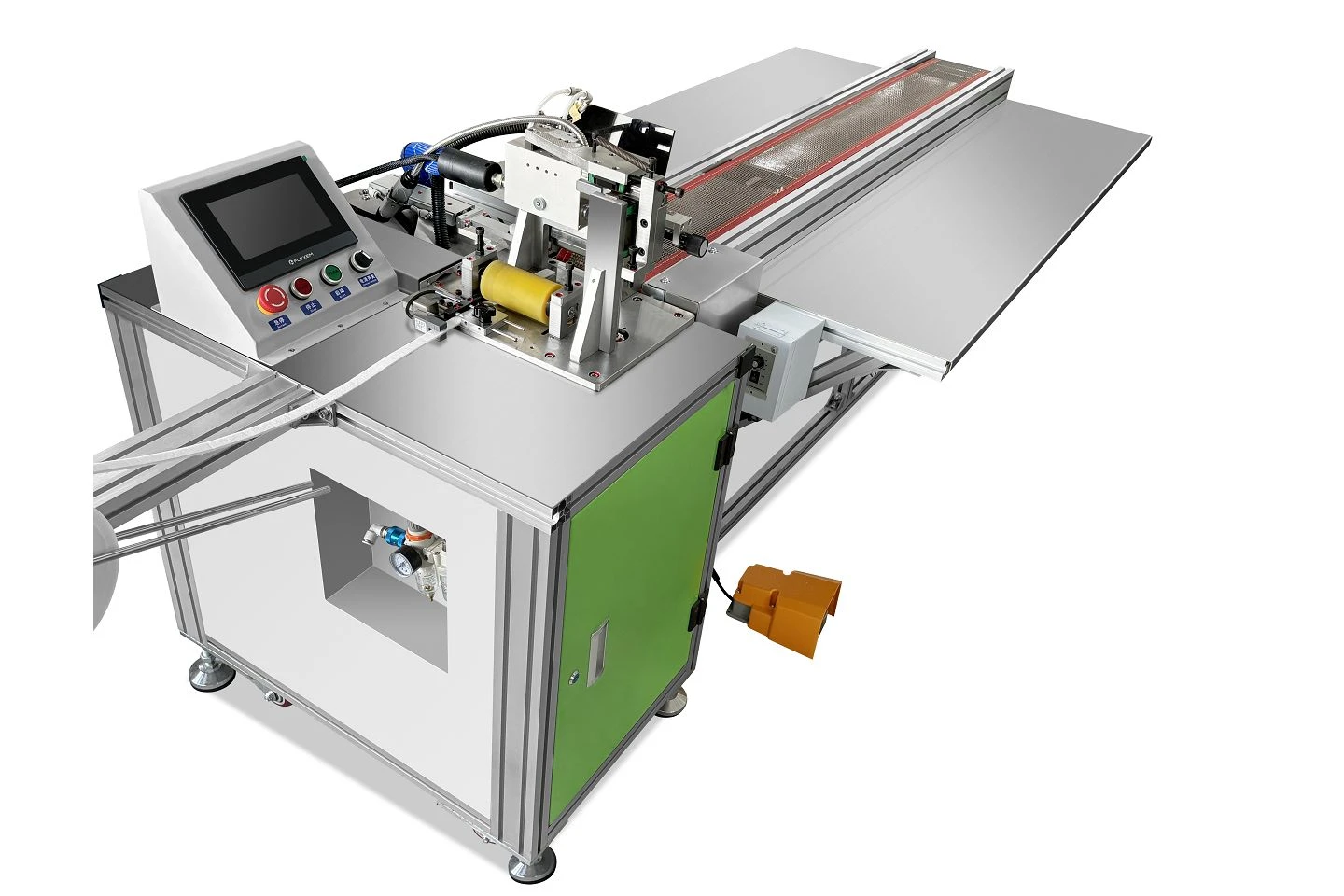 Incollatrice semiautomatica per filtri dell'aria in carbonio